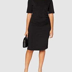 Cinque Women's Black Ruched Cilana Dress - Size XS